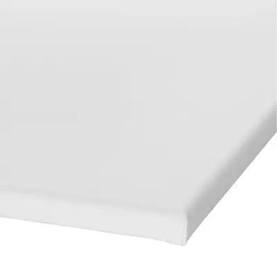 Gespannen canvasdoek - wit - 35x27 cm bij Pipoos