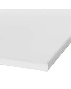Gespannen canvasdoek - wit - 55x46 cm bij Pipoos
