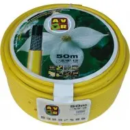 Getricoteerde gele slang high twist resistant 100MTR bij Bosgra
