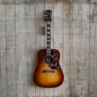 Gibson Hummingbird Special, Satin Honey Burst bij Gooise-Gitaren