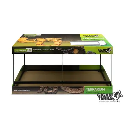Giganterra - Terrarium Wide XL 100x50x50 bij Reptika Reptiles