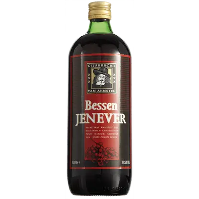 Gijsbrecht van Aemstel Bessen Jenever HELE LITER bij Dirck3 (Dirck III)