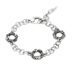 Giovanni Raspini zilveren armband Wildflowers bij Zilver.nl