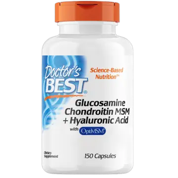 Glucosamine, chondroïtine, MSM + hyaluronzuur bij Bodystore