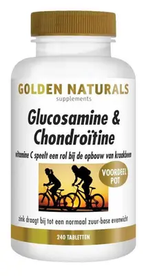Glucosamine & Chondroitine (240 tabletten) bij Vitaminadviceshop