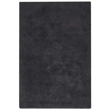 GOELA - Badmat - Zwart - 60 x 90 cm - Katoen bij Leen Bakker