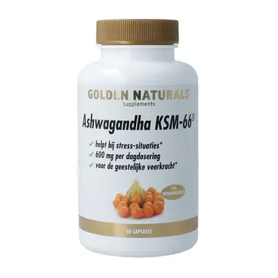 Golden Naturals Ashwagandha Ksm-66 bij Vitatheek