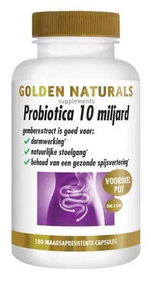Golden Naturals Probiotica 10 Miljard bij Vitatheek