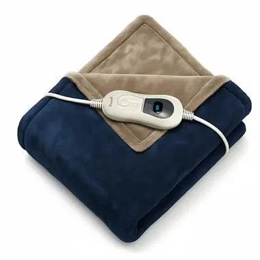 Goliving Elektrische Fleece Plaid - Warmtedeken - Verwarmende Fleecedeken bij Leen Bakker