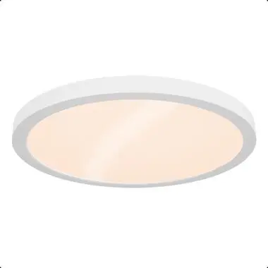 Goliving Plafondlamp - Plafonnière - LED - Ø23cm - Wit bij Leen Bakker