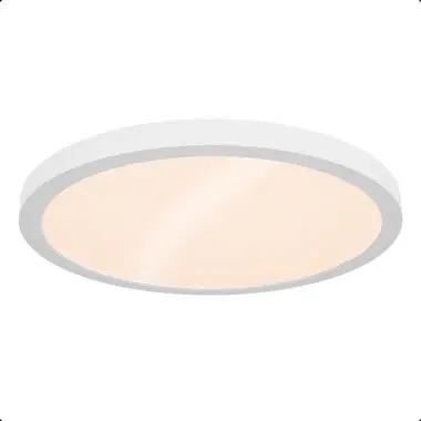 Goliving Plafondlamp - Plafonnière - LED - Ø30cm - Wit bij Leen Bakker