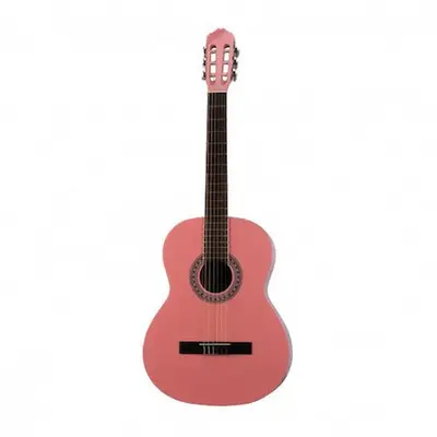 Gomez 001 roze klassieke akoestische gitaar bij VDS Instrumenten