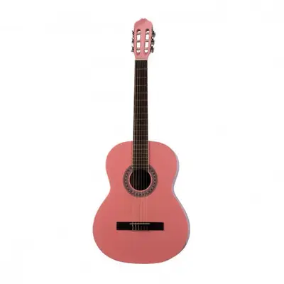 Gomez 036 3/4 roze klassieke akoestische gitaar bij VDS Instrumenten