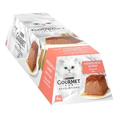 Gourmet Revelations Mousse Kattenvoer 12 x 57 g Zalm bij Zooplus