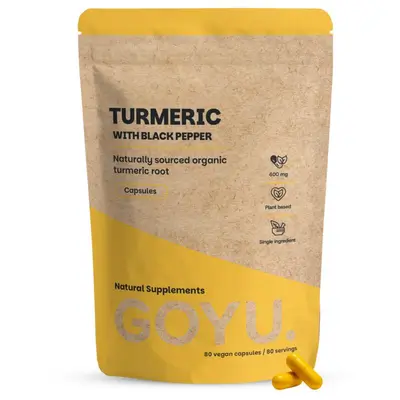 Goyu Kurkuma Piperine Bio bij Vitatheek