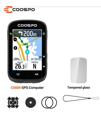 GPS Fietscomputer CS600 met Kaartnavigatie bij Wielerkoopjes