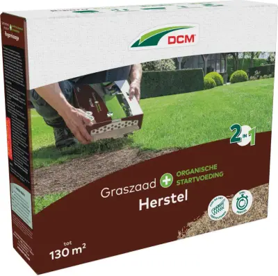 Graszaad 2-in-1 Herstel 130 M2 (1,95 kg) DCM bij Warentuin