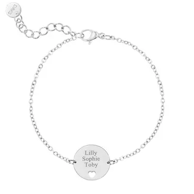 Graveerbare Armband Little Heart bij DRKS