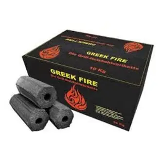 Greek Fire Houtskool Briketten 10 kg bij proBBQshop