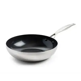 GreenPan - Geneva Wok met keramische antiaanbaklaag 28cm bij Kookgigant
