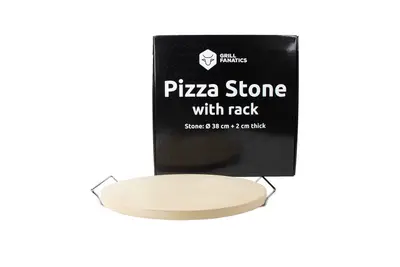 Grill Fanatics - Pizzasteen ⌀ 38 cm bij Welkoop