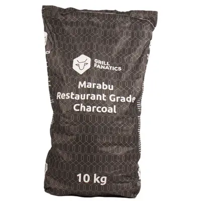Grill Fanatics Restaurant Grade Marabu Houtskool 10 kg bij Vuur & Rook