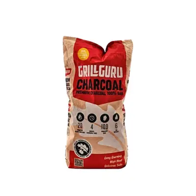 Grill Guru Charcoal European Oak 6 kg – FSC 100% Eiken Houtskool bij BBQ Specialist