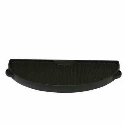 Grill Guru Halve Gietijzeren Plancha Large bij Kamado Express