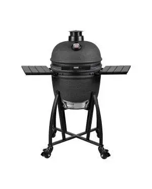 Grill Guru Prime Matt Black Medium | Kamado Deal bij Rookplankje.nl