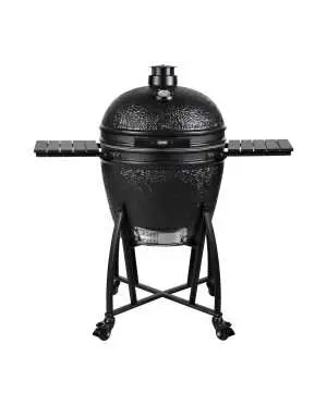Grill Guru Prime Satin Black XL | Kamado Deal bij Rookplankje.nl