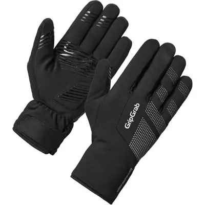 GripGrab Ride II Waterproof Winter Fietshandschoenen bij Mantel
