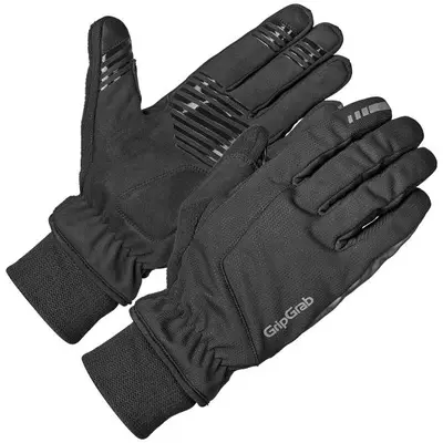 GripGrab Windster 2 Windproof Winter Fietshandschoenen bij Mantel