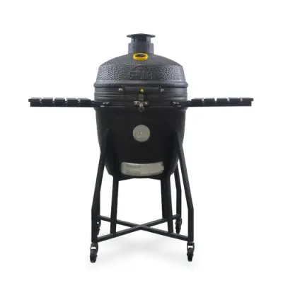 GRLLR Ember Classic 22 Charocal Black Kamado BBQ Mat Zwart bij BBQkopen.nl