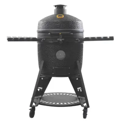 GRLLR Ember PRO 23 Charocal Black Kamado BBQ Mat Zwart bij BBQkopen.nl