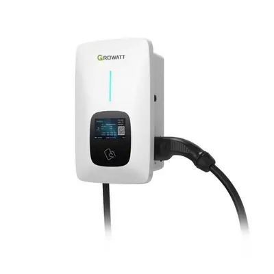 Growatt laadpaal THOR 11kW, 5m kabel (WiFi, MID) bij Helion Energie