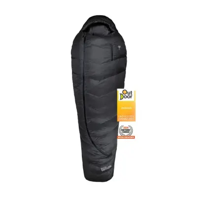 Grüezi DownWool Subzero 2.0 Slaapzak | -8°C | Black Edition bij Bushcraftshop