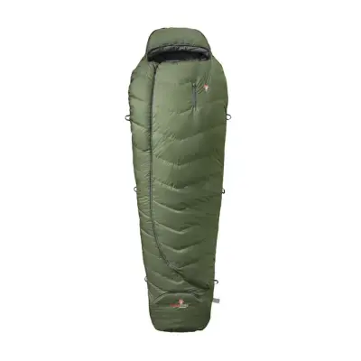 Grüezi Wolle Survival Ice Slaapzak | -12°C | Greenery bij Bushcraftshop