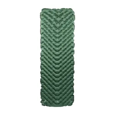 Grüezi Wool Camping Comfort Slaapmat | -8°C | Forest Green / Anthracite bij Bushcraftshop