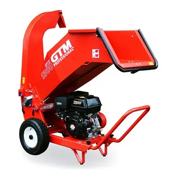 GTM Professional GTS1300G benzine houtversnipperaar bij Detuinmachineshop