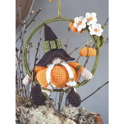 Haakpakket Funny Gnoomy Autumn 15 cm bij Art en Hobby