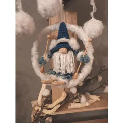 Haakpakket Funny Gnoomy Winter 15 cm bij Art en Hobby