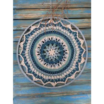 Haakpakket Funny Mandala Summer 30 cm bij Art en Hobby