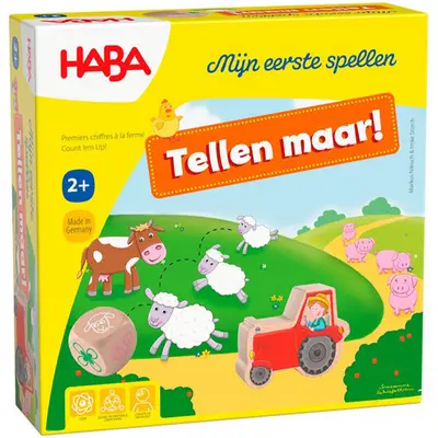 haba bordspel - tellen maar! bij ilovespeelgoed