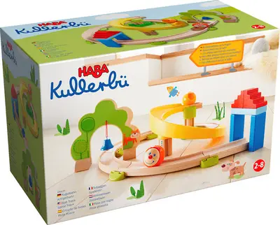 haba kullerbü knikkerbaan spiraal bij ilovespeelgoed