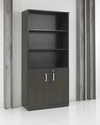 Half open houten archiefkast Chief 200x90x42 bij ABC Kantoormeubelen
