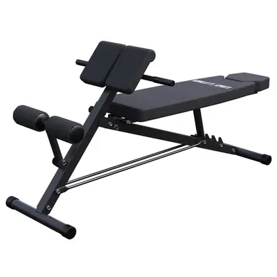 Halterbank met hyperextensie bij Gorilla Sports