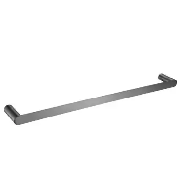 Handdoekbeugel gun metal Ovaal bij Voordelig Design Sanitair