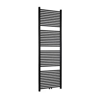 handdoekradiator 55cm breed mat zwart bij Sanitear