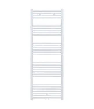 Handdoekradiator Wit Belrad Links - Rechts 170x50 cm 771 Watt Link/Rechts - Midden aansluiting bij Sani4Comfort