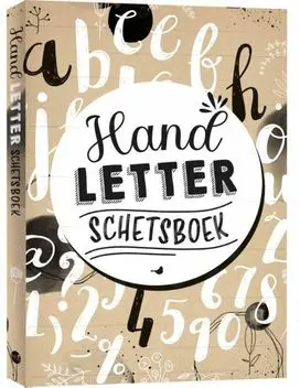 Handletter schetsboek bij Hobbyshop-online